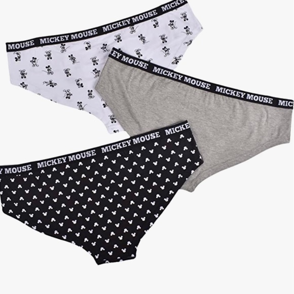 Sold! 3-Pack Disney Womens Mickey Mouse Hipster Panty Choose Size - Picture 3 of 7
